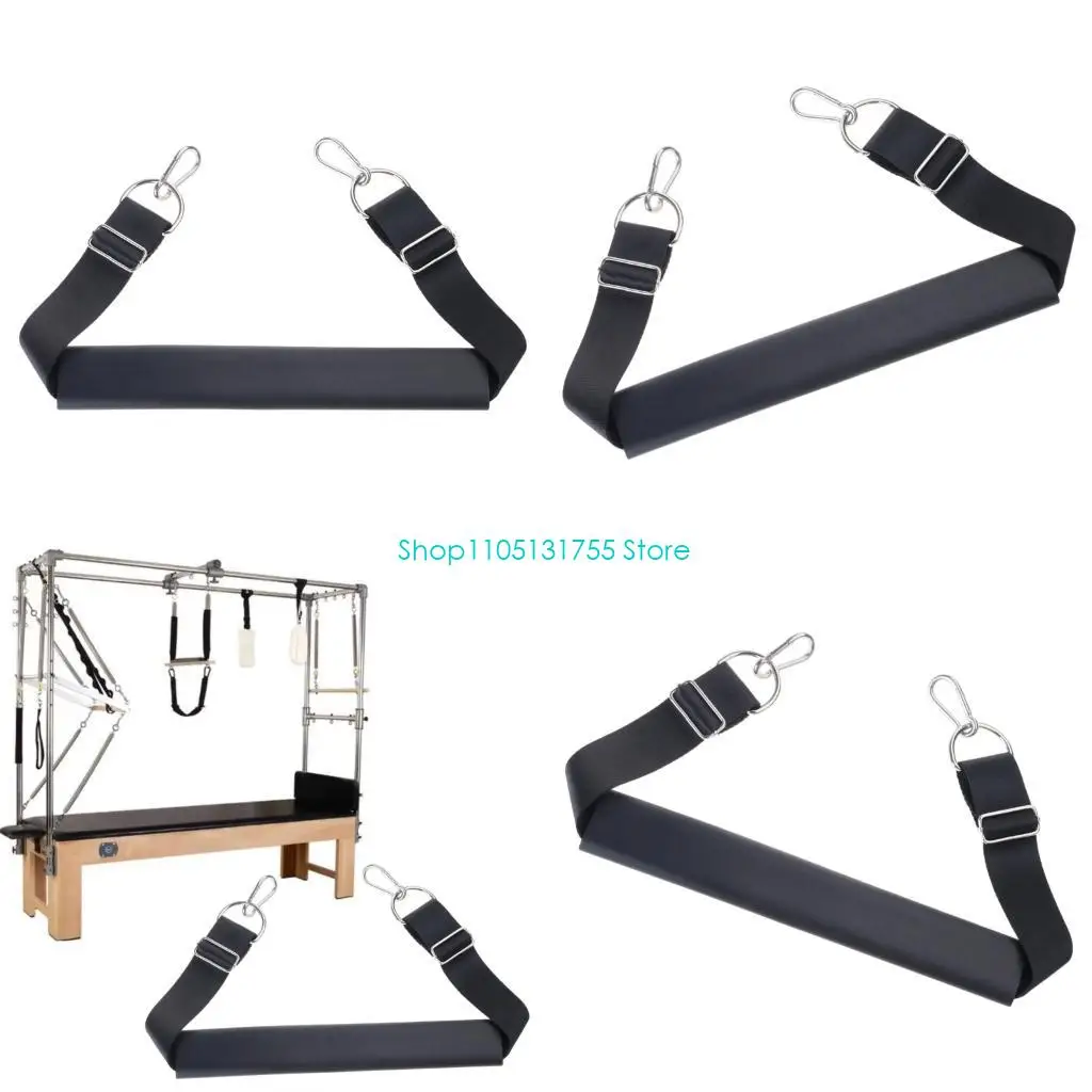 

Черный регулируемый ремешок для ног K0EF для улучшения гибкости корпуса при упражнениях по пилатесу