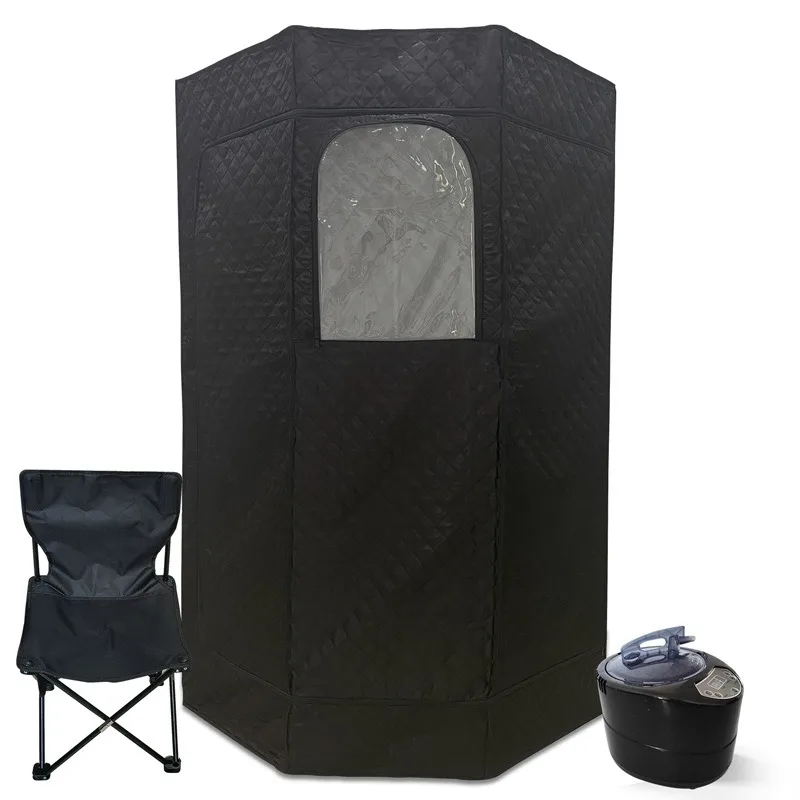 Sweat Sauna Portable 3-liter Steam Generator Tent Sauna Interior