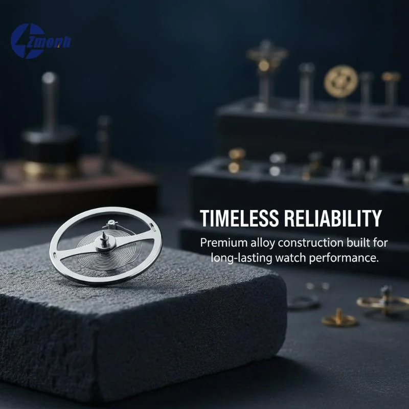New！1Pcs Precision Movement 7009A Balance Wheel 7009 Balance Wheel Full Swing With Hairspring Watch Accessories