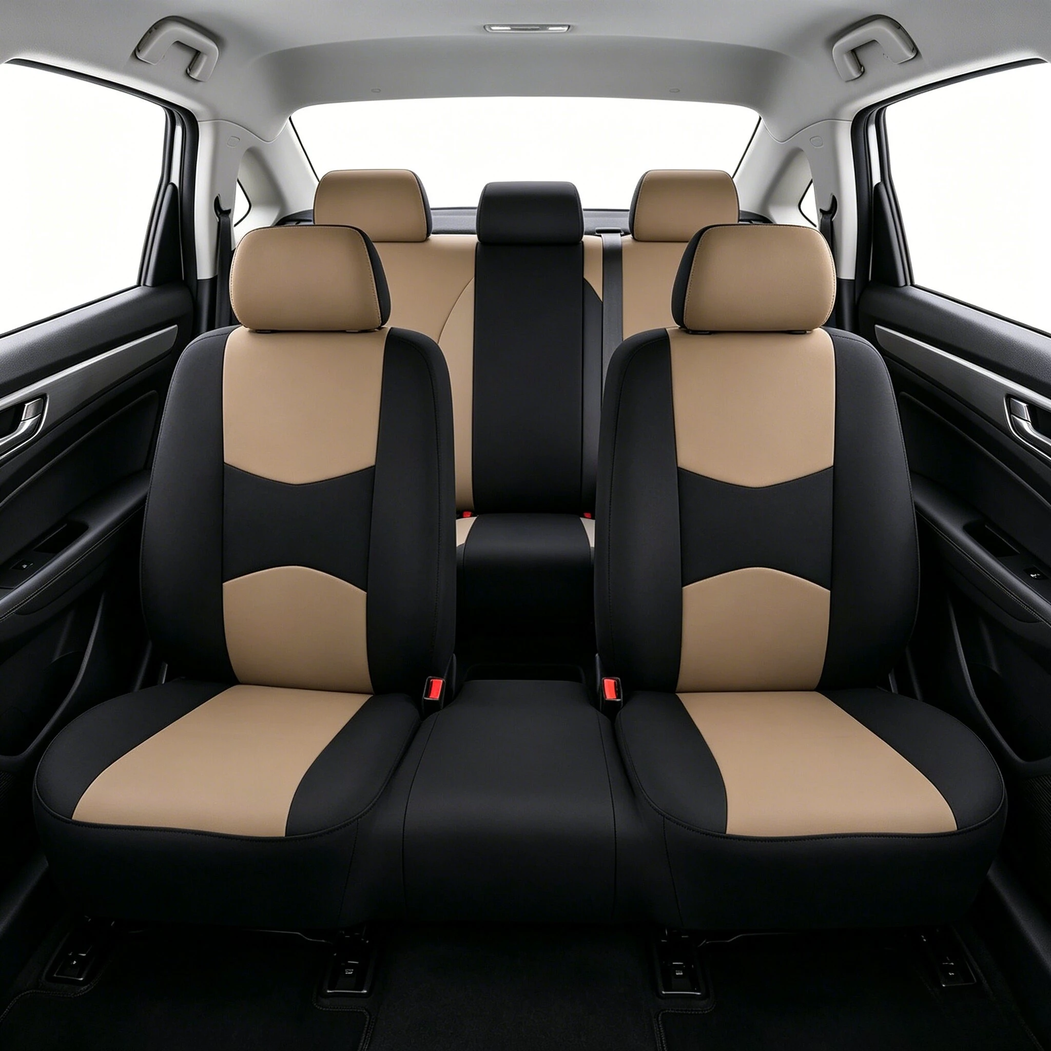 

Universal Car Seat Covers Polyester All Season Breathable Soft Comfortable Durable Protection