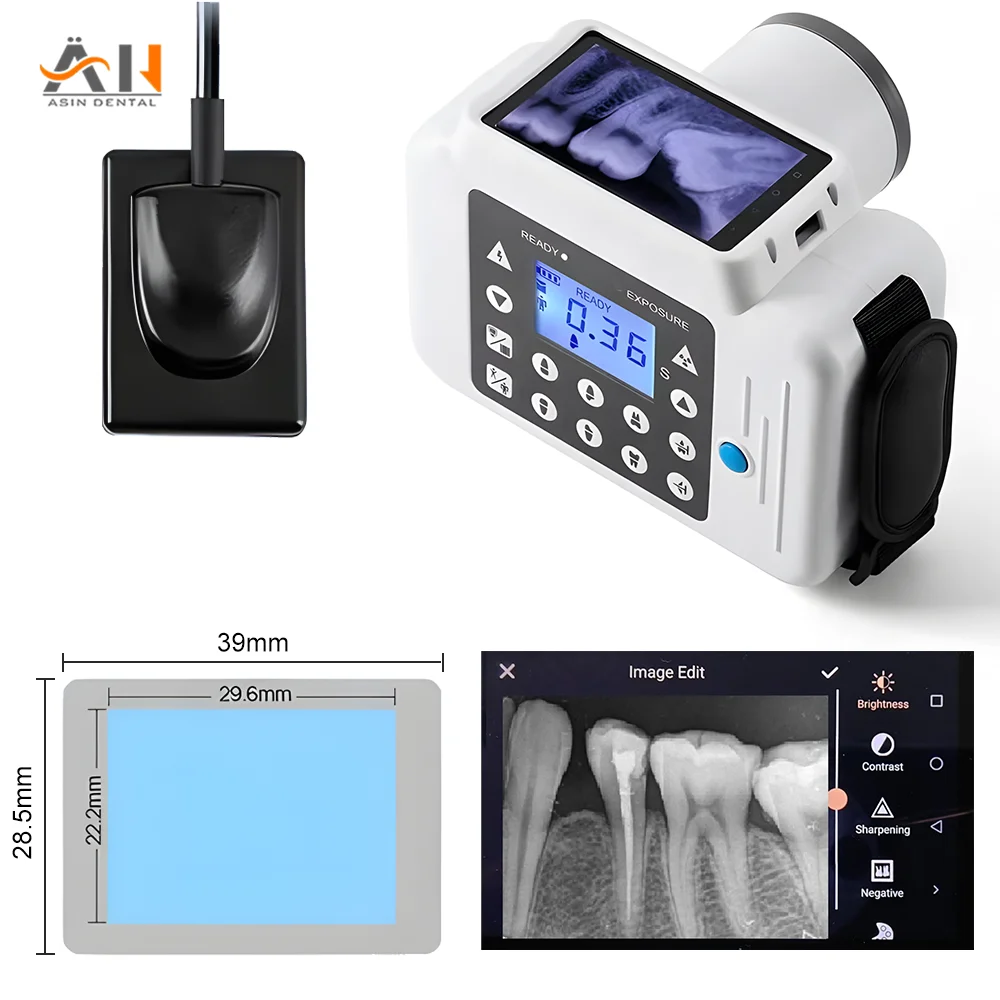 Portable High Frequency X-ray Unit Machine with Instant LCD Image Display And Sensor Rvg Dental Image System Lab EquipmentDental