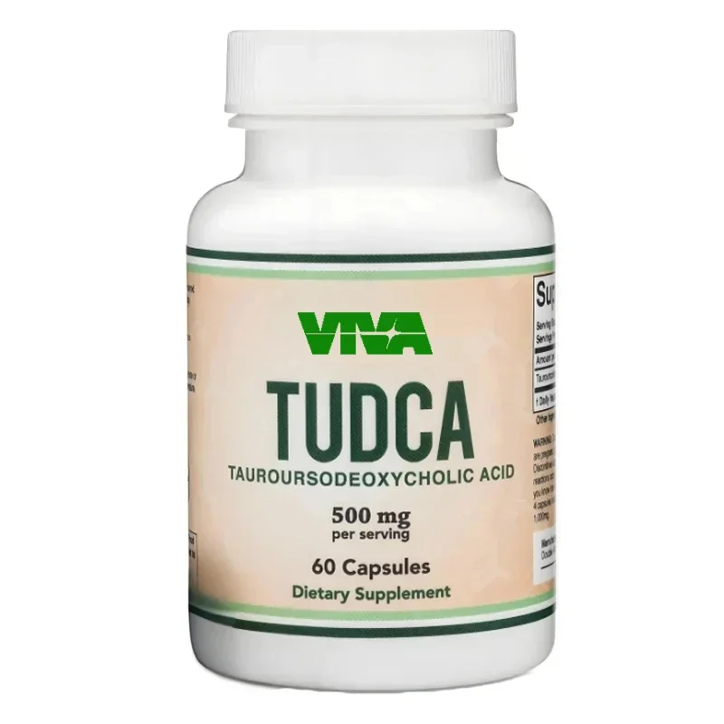 

TUDCA Bile Salt Liver Support Supplement 60 Capsules 500mg Liver and Gallbladder Cleaning Supplement 250mg with A Bitter Taste