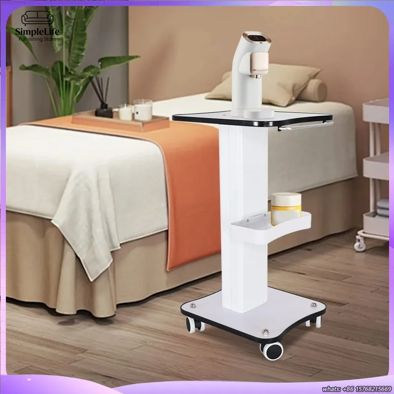 

Professional Salon Trolley with Wheels for Beauty Tools Organizers Spa Equipment Storage Cart Stylish Mobile Beauty Station