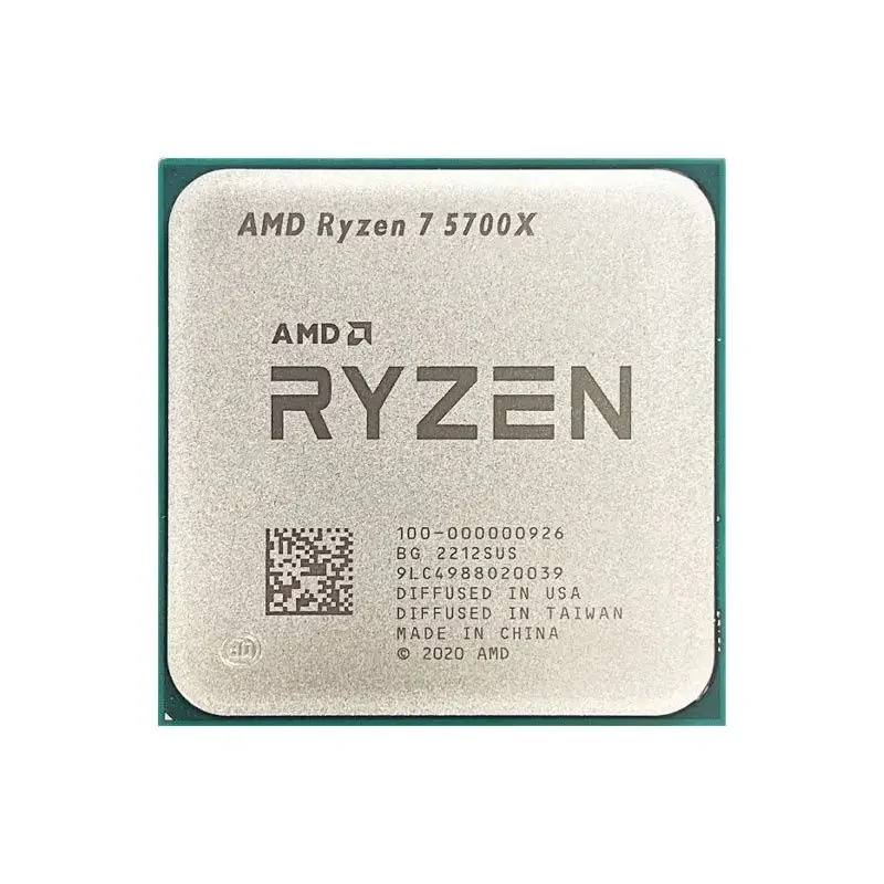 AMD R7 5700X Ryzen 7 5700X 3.4 GHz 8 コア 16 スレッド CPU 7NM L3 