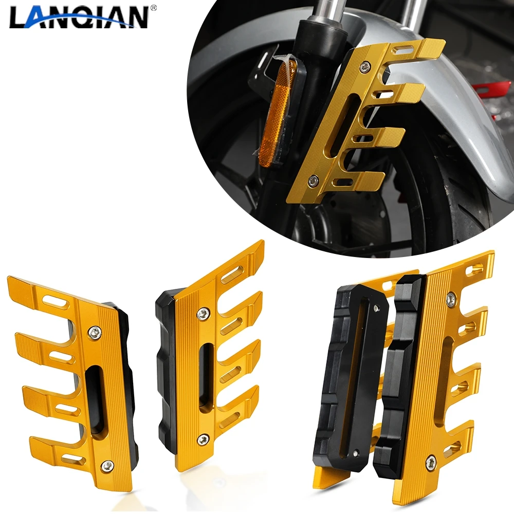 

For Suzuki GSR 750 600 400 GSR400 GSR600 GSR750 Motorcycle Front Fork Protector Fender Guard Accessories Mudguard Fall Protect