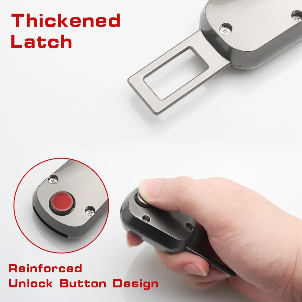 1/2 Stück Auto-Sicherheitsgurt-Clip für BYD Seal DM-i Sealion 7 Shark 6 Song Plus Tang Yuan Qin – Einsatz-Schnallenverlängerungszubehör – Detail 5