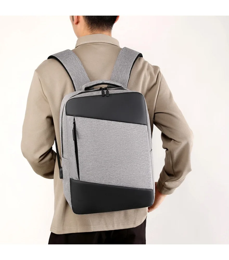 Travel Backpack Simple Fashion Business Computer Backpack Shoulder Bag Business Trip Commuter Large Capacity