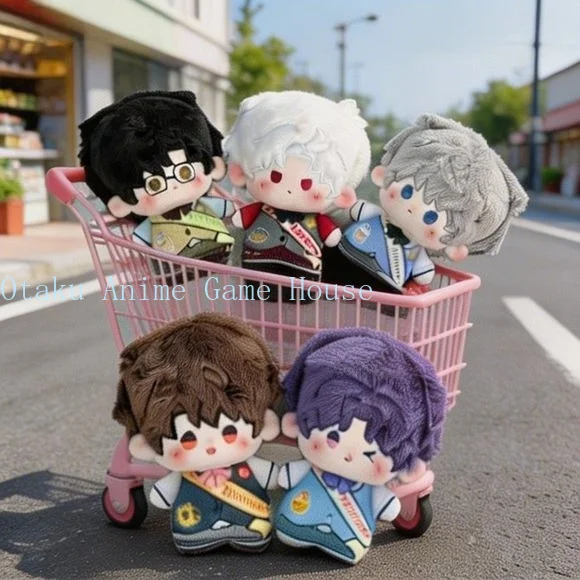 10cm Love and Deepspace Caleb Zayne Rafayel Sylus Xavier Plush Doll Anime Stuffed Toy Keychain Pendant Mascot Gift Birthday Xmas
