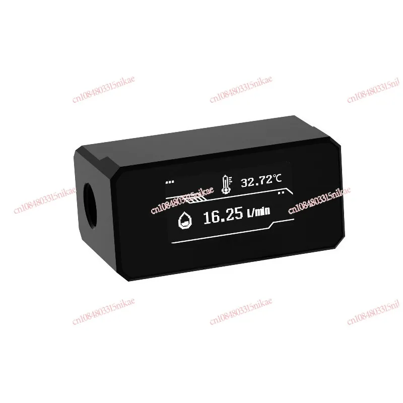 

Система водяного охлаждения OLED Цифровой измеритель потока и температуры - реальный - мониторинг потока и температуры в режиме реального времени