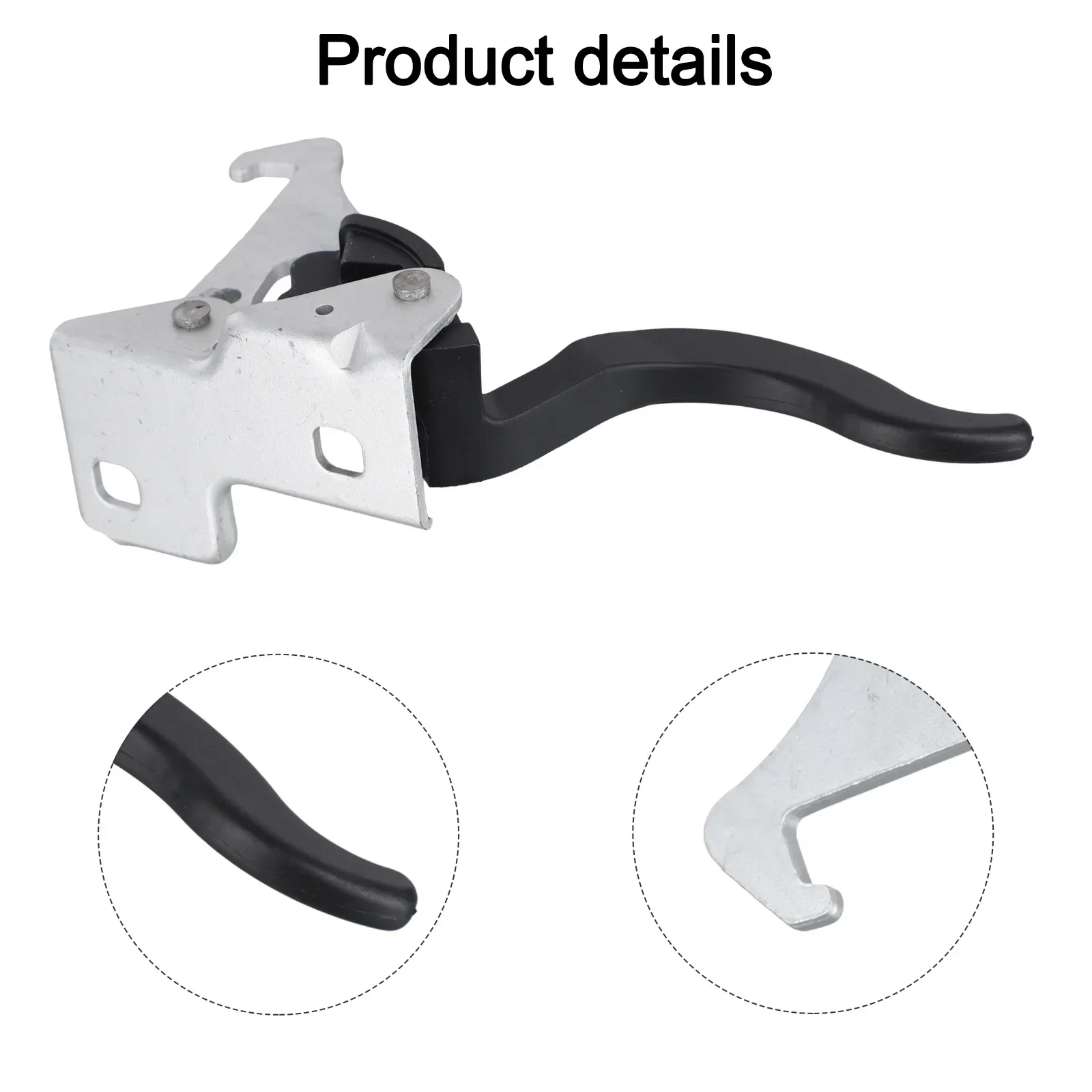 Hood Safety Catch Release Handle For BMW E53 00-06 Engine Lids Latch Hook Car Accessories Metal 51238402552/8402552