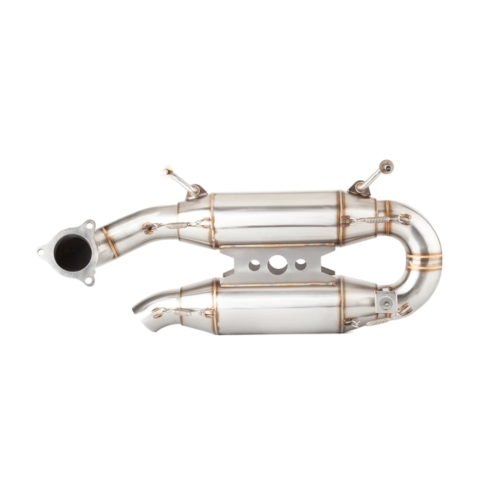 

For Polaris Polaris RZR XP 4 Turbo S 2016-2022 Motorcycle Exhaust Muffler Link Pipe Escape