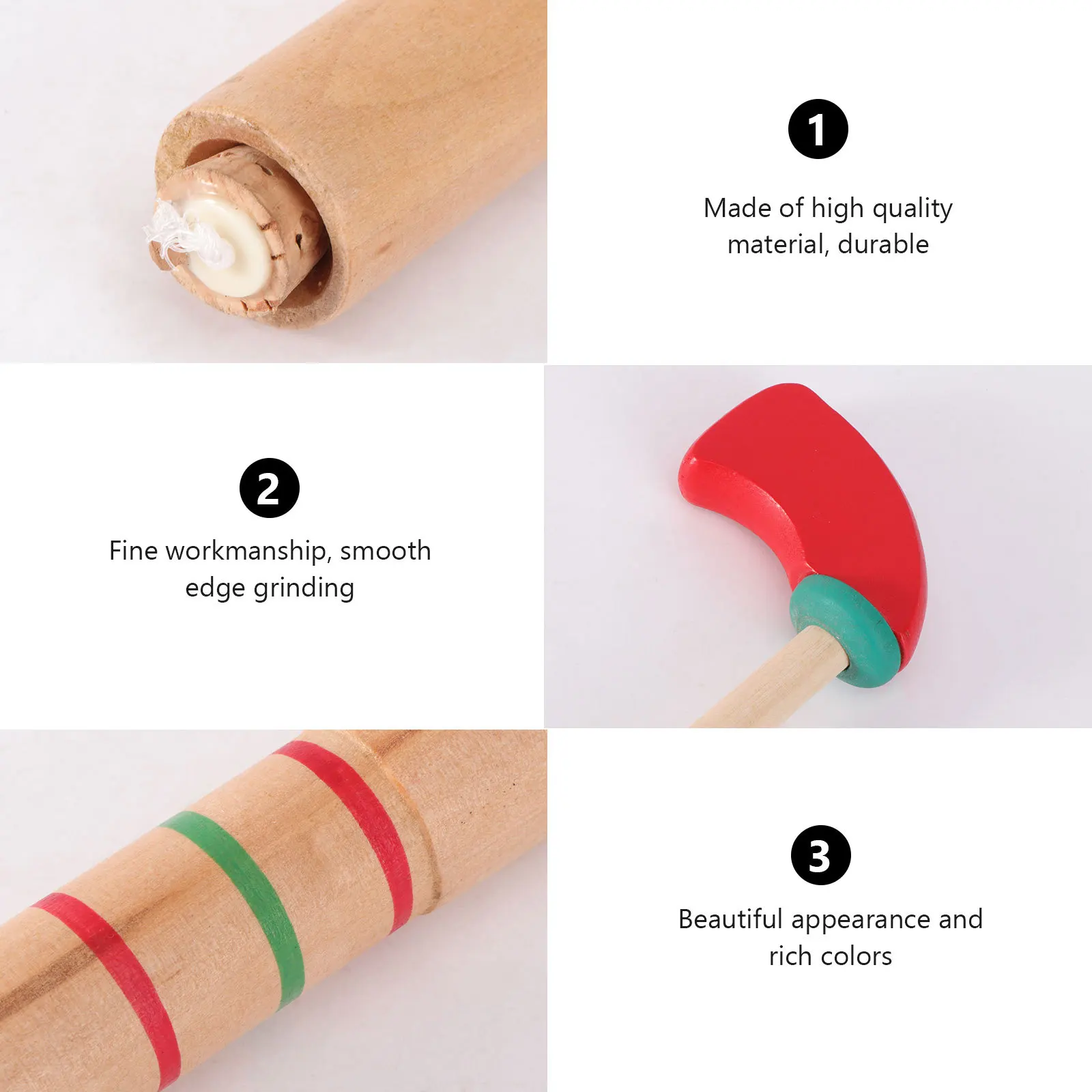 1Pcs Wood Pull Educational Game Plaything for Kids Intelligence Development Cognitive Hand Exercise Wood Toy Children Game Toys