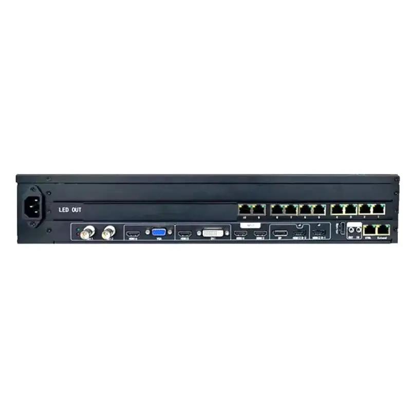 Linsn Y8-406  2-in-1 video processor with 10 network ports, maximum pixel count of 6.5 million