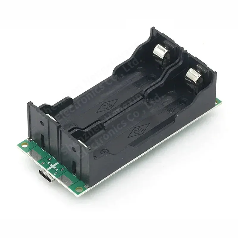 Type-C 15W 3A 18650 Lithium Battery Charger Module DC-DC Step Up Booster Fast Charge UPS Power Supply / Converter 5V 9V 12V