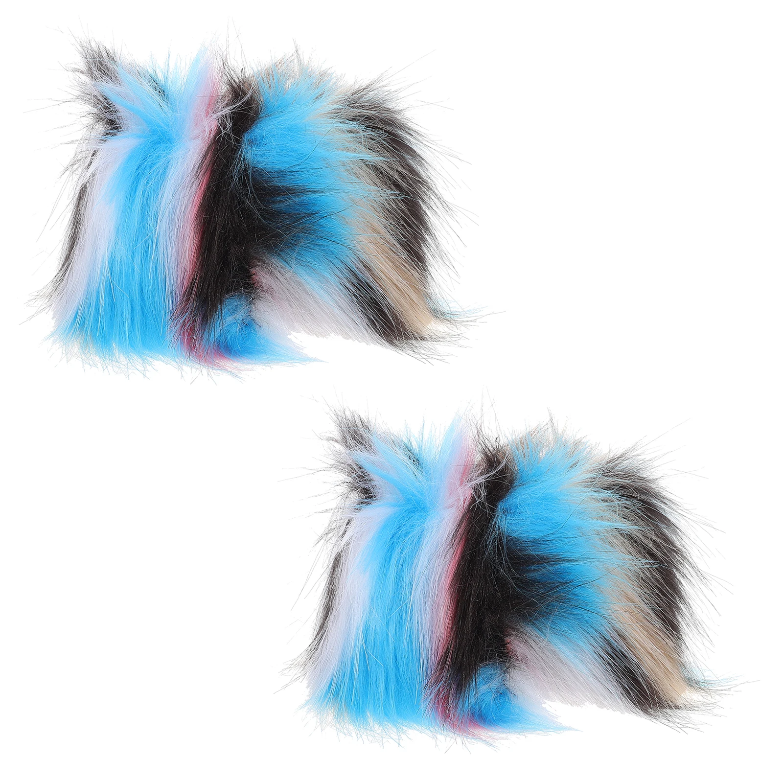 

2 Pcs Arm Warmers Artificial Wrist Cuffs Lightweight Comfortable Women Straps Winter Accessories