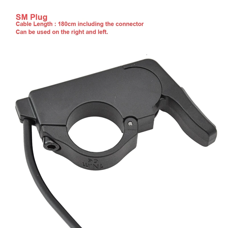 Quick Throttle Electric Scooter Bike Thumb Throttle Accelerator For Ebike Bicycle Conversion Kit SM Connector image 2