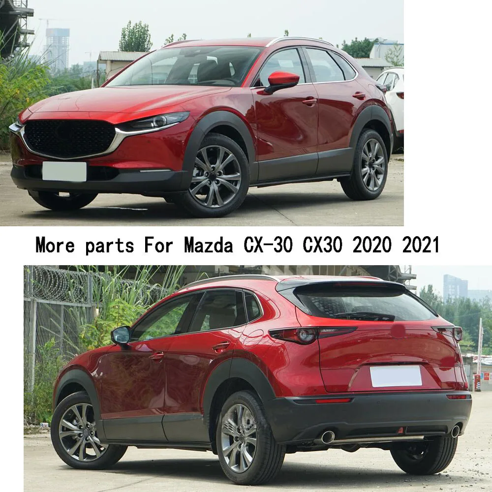 

For Mazda CX-30 CX30 2020 2021 Car Styling Cover Garnish Sticker Rear Back Upside Air Conditioning Outlet Vent Frame