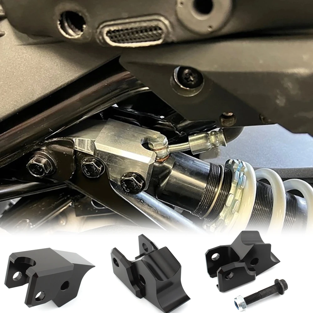 For CanAm 600 900 Rear Shock Lift Kit 3 Inch Lift for RALLY Models Crafted from High Strength Aluminum for Durability