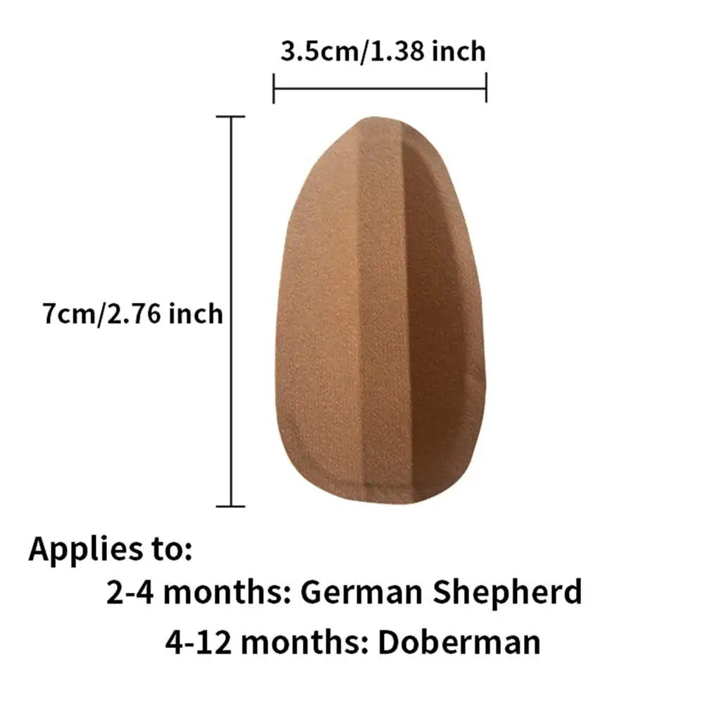 สุนัขคงที่แก้ไขผู้ถือหู Patch สติกเกอร์ Stand Up สนับสนุนเครื่องมือสำหรับ Doberman Pinscher Corgi ลูกสุนัข