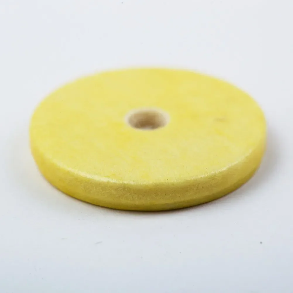 16 Pack Flute Pads Flute Leather Pads  Flute Leather  Yellow Instrument Accessory Pads Musical Instrument