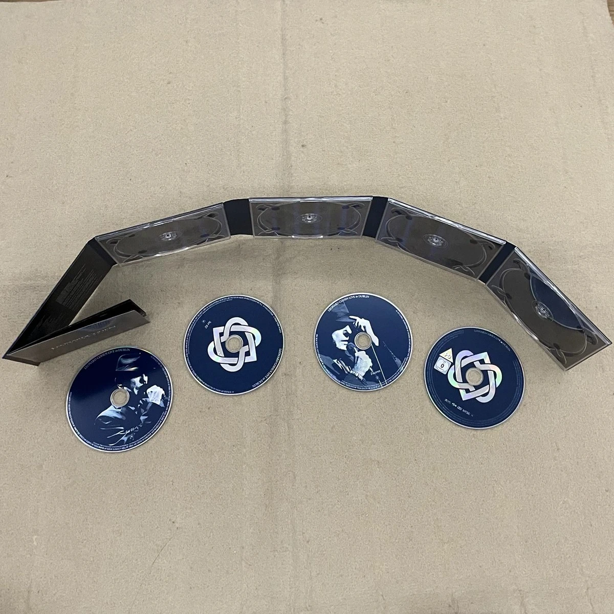 ليونارد كوهين لايف في دبلن 3CD+DVD - الخالدة الشعبية-روك لايف كلاسيك - غناء عميق مميز لمحبي الموسيقى وجميعها