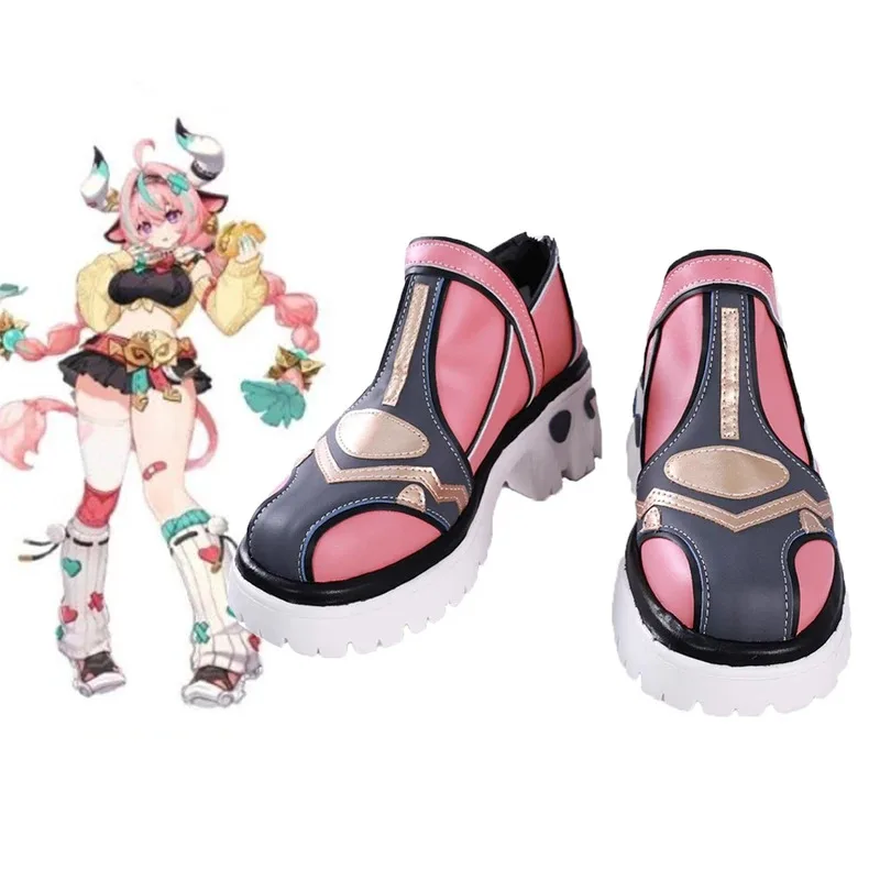 New Game Genshin Impact Varesa Cosplay Shoes Boots Anime Chinese Style Halloween Party Costume Props for Women DSSDFJFFT2025