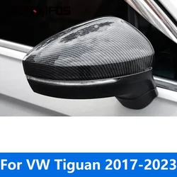 For VW Volkswagen Tiguan 2017 2018-2021 2022 2023 Chrome Rearview Side Door Mirror Cover Trim Protector Accessories Car Styling