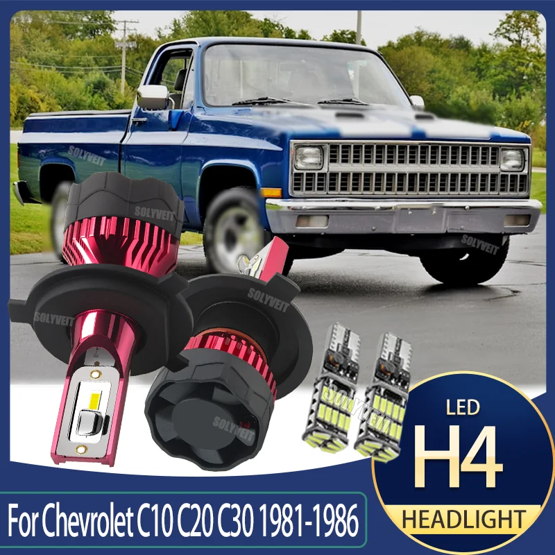

Light Up the Shoulder: Avoid Surprises with Our Powerful 15000LM H4 LED For Chevrolet C10 C20 C30 1981 1982 1983 1984 1985 1986