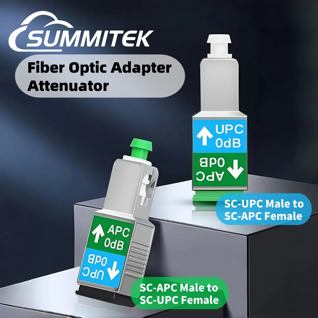 

SUMMITEK 5pcs SC Male to SC Female Fiber Optic Adapter Visual Fault Locator Optic Hybrid Adapter Simplex Single Mode Fiber