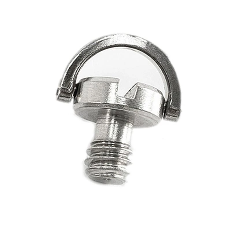 2pieces нержавеющей стали D кольца винты штатива, совместимые с DSLR и штативом .066A