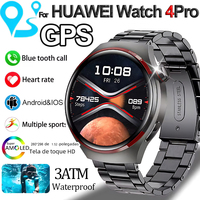 GT 4 Pro NFC GPS Smart Watch 360*360 HD Screen Heart rate Games Blood oxygen SmartWatch IP68 waterproof Sport Watches 2025 New