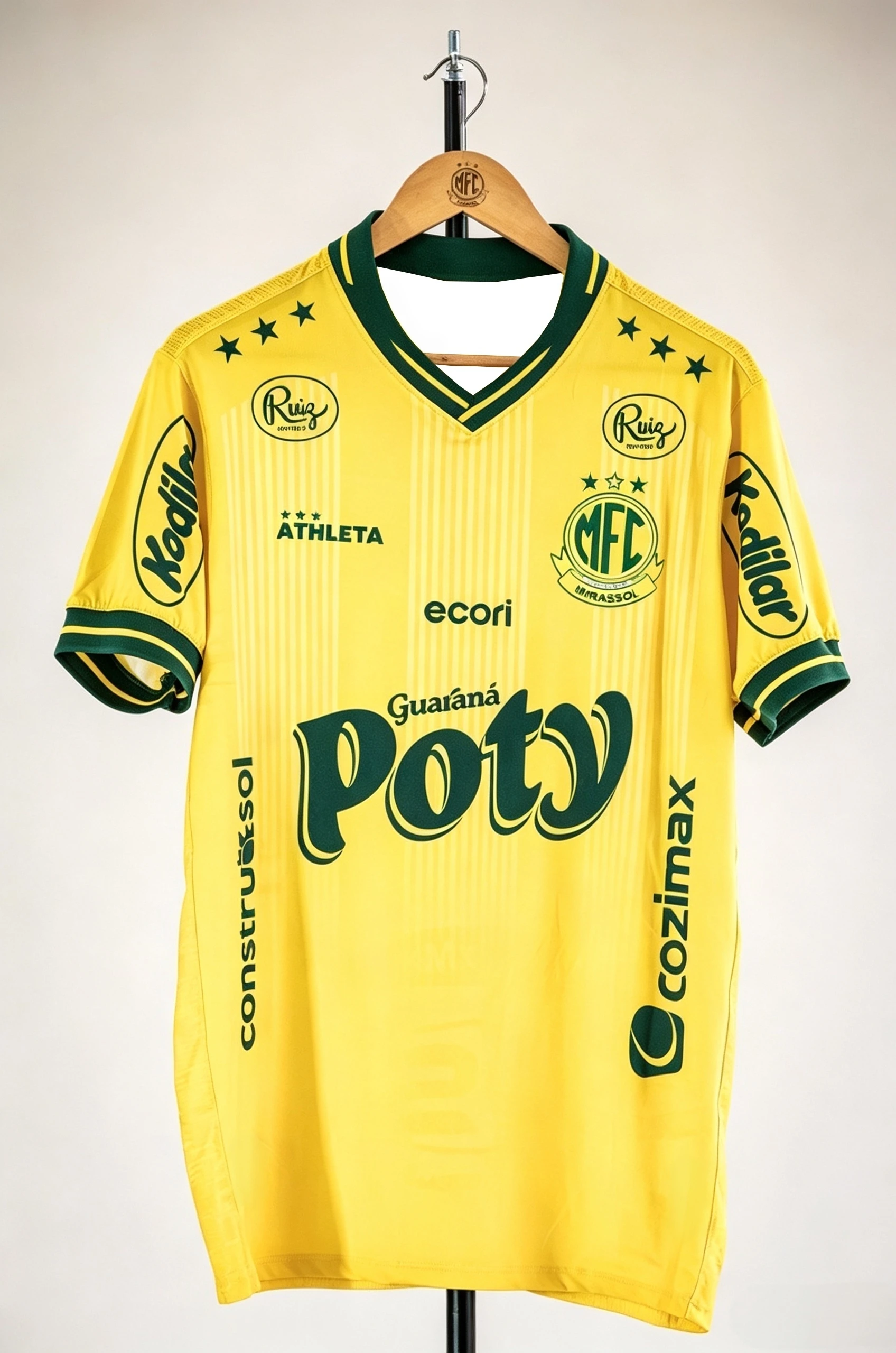 2026 Neues Fußballtrikot im Mirassol-Stil, mehrfarbig, kurzärmelig, schnelltrocknend, T-Shirt, Brasilien Fußball-Sportuniform, Familien- und Kinder-T-Shirts – Detail 4