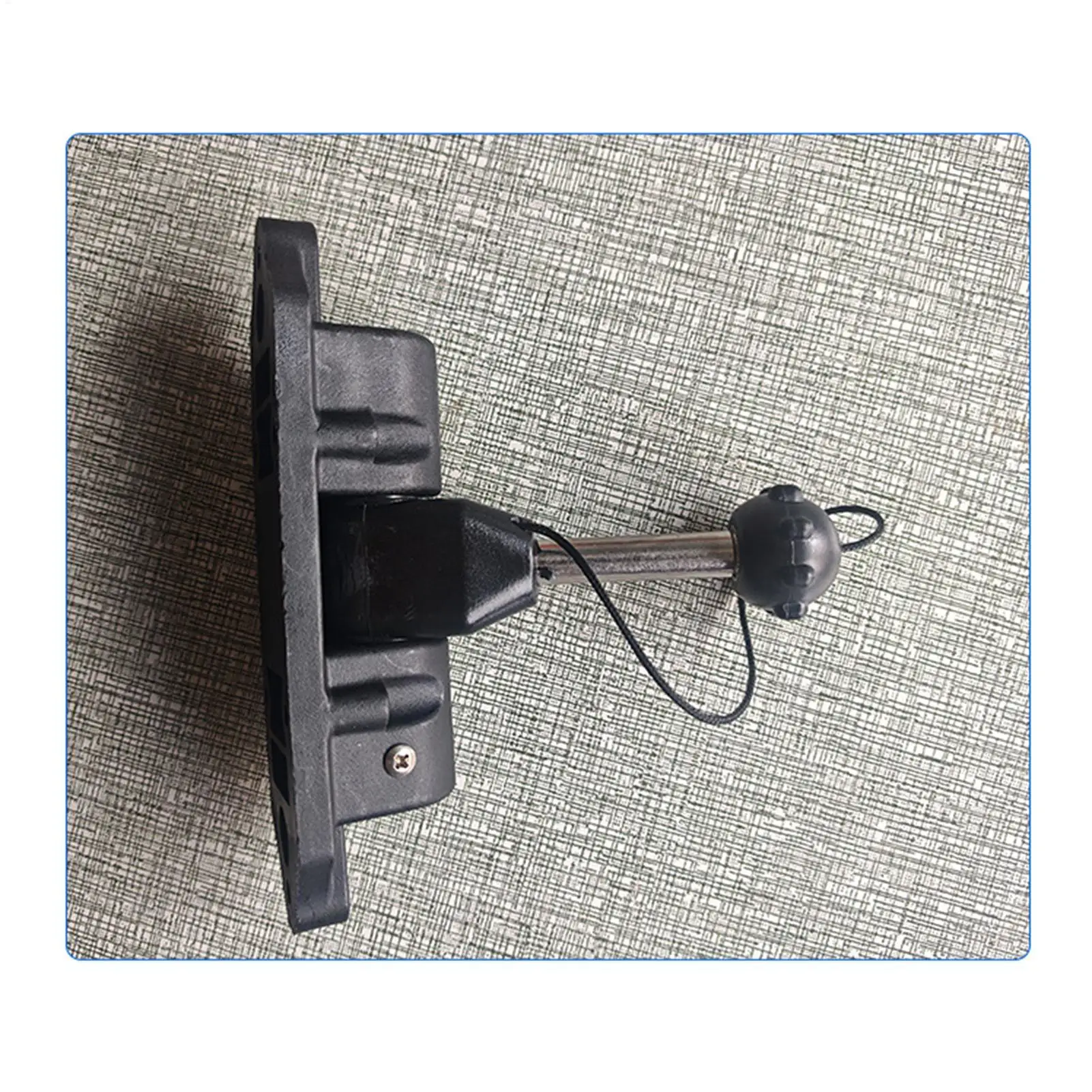 

Paddle Holder Anti-Slip Aluminum Alloy Stand Kayak Track Mount Paddle Holder for Canoe Inflatable Boat Yacht Rubber Dinghy