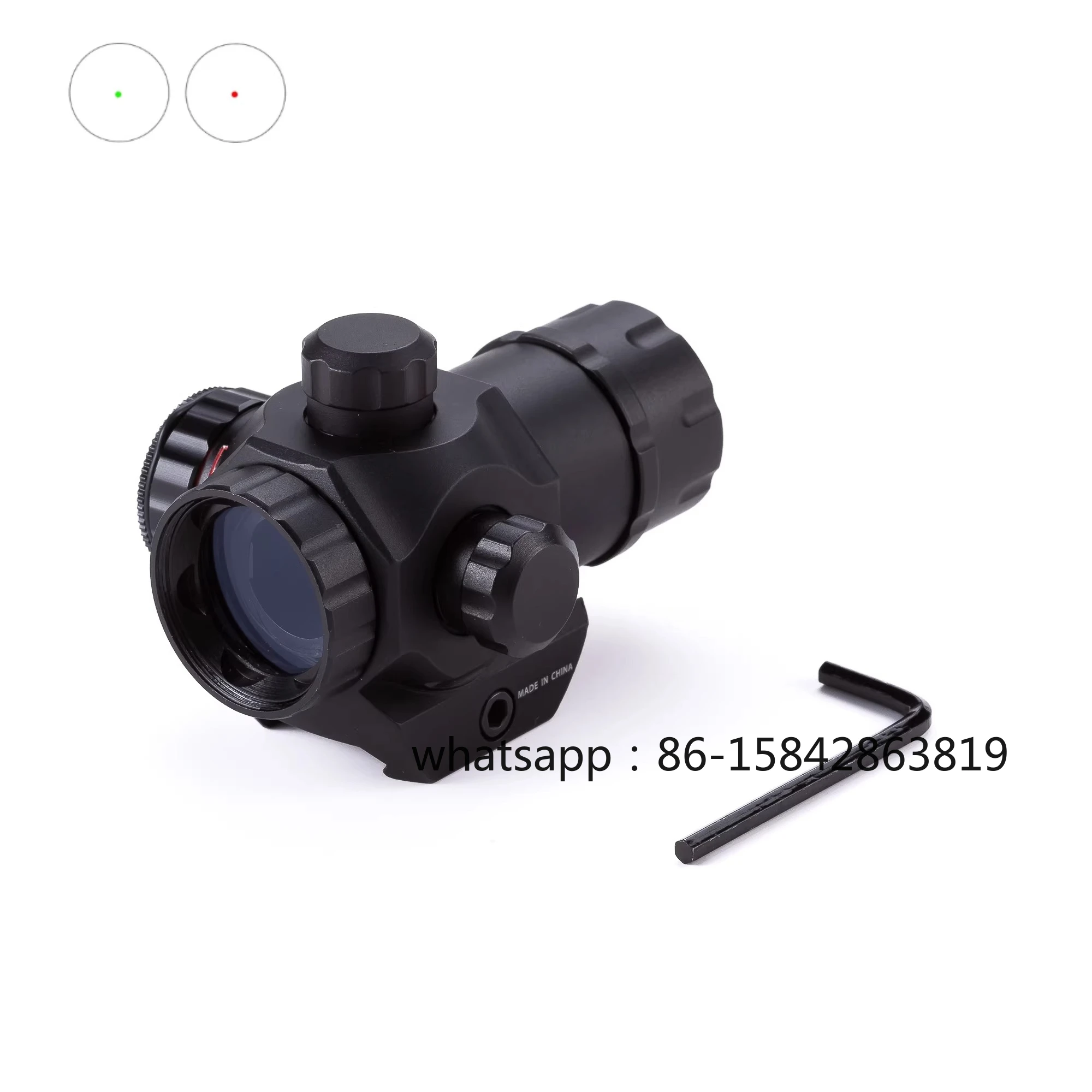 lunette-de-visee-holographique-hd22-tout-metal-rouge-vert-modele-de-lance-pierre-jouet