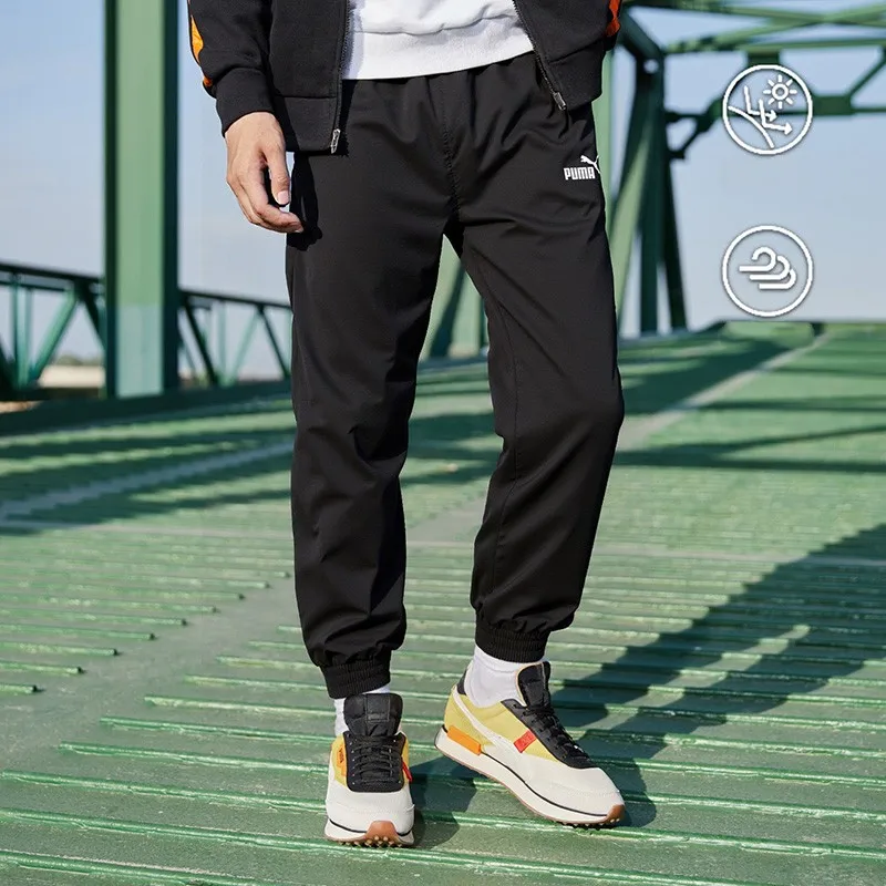 

Черные спортивные штаны Puma Puma, повседневные брюки, мужская и женская одежда 68856601