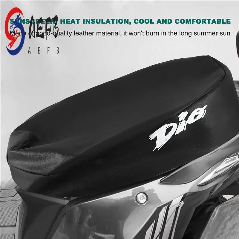 

AEF3-чехол на сиденье мотоцикла из искусственной кожи, чехол на сиденье для Honda DIO AF17/AF18, модификация мотоцикла