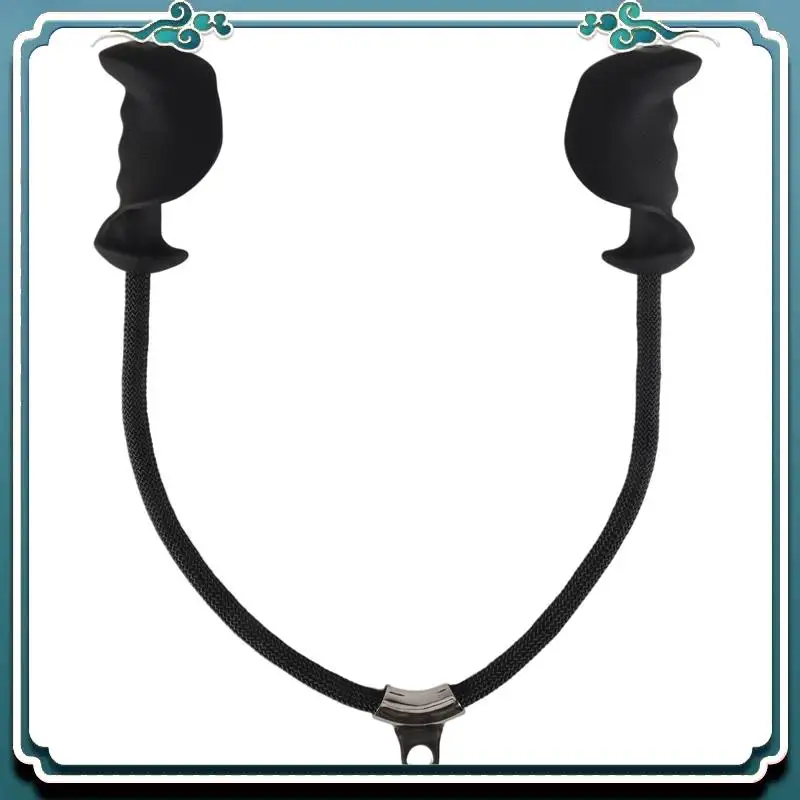 

Reliable 2X Ergonomic Triceps Rope Pull Down With Anti-Slippery Natural Rubber Grip For More Muscle Fibers-Gym Rope