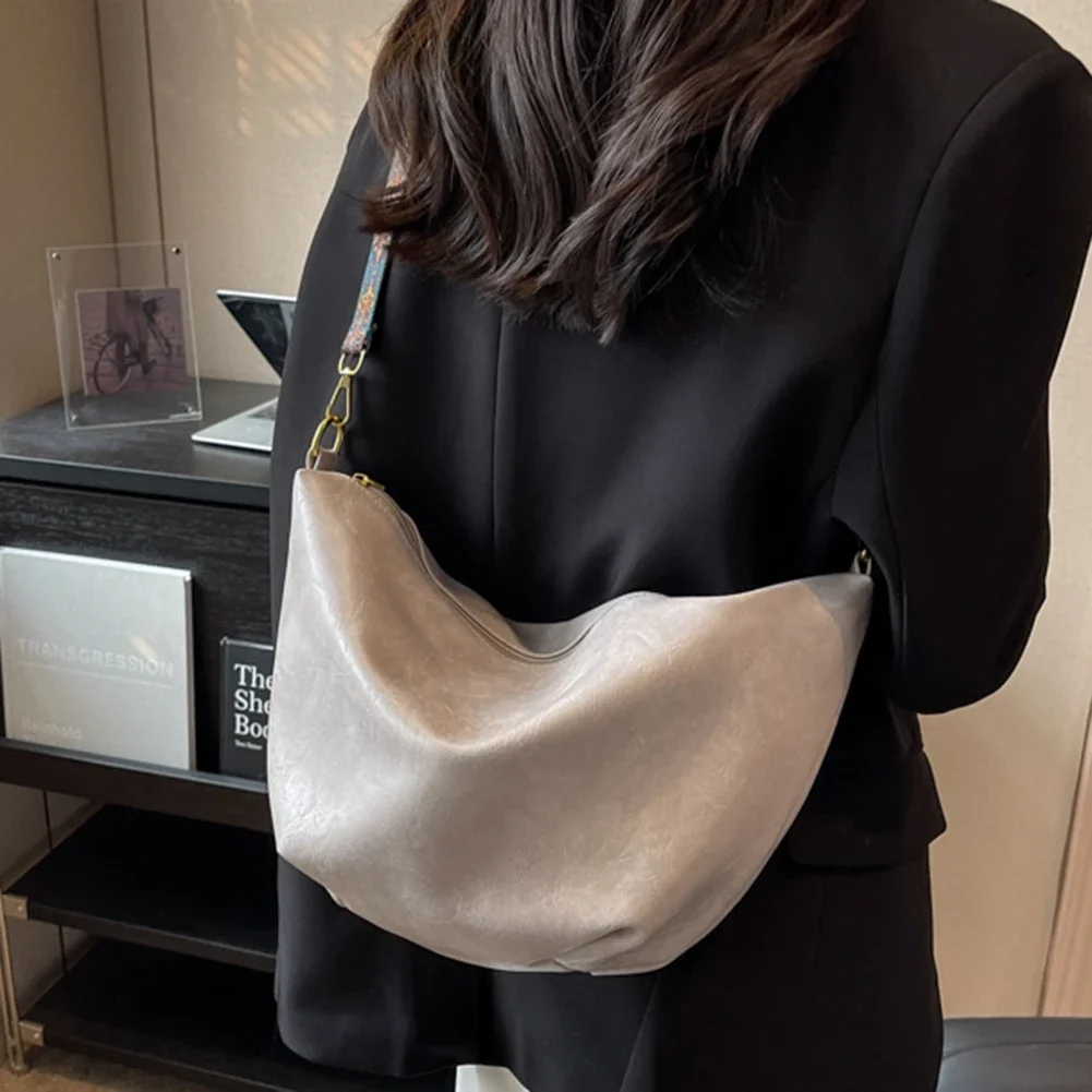 Luxury Handbag for Women Brand Tote Bag Simple Female Shoulder Cross Body Hobo Bag Fashion Large Capacity Designer Dumpling Bag