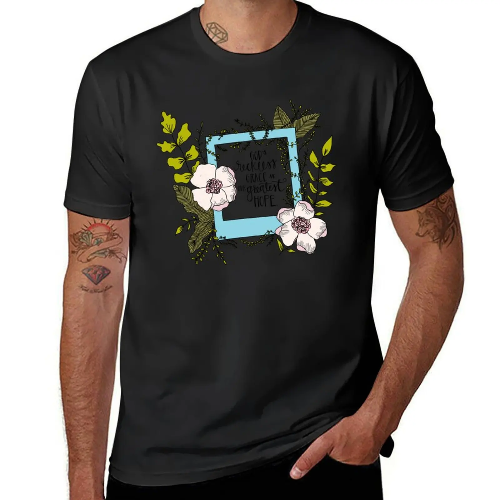 Reckless Grace T-Shirt customs sublime anime new edition designer t shirt men