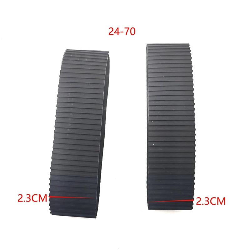 1Set nuovo obiettivo in gomma Focuse e gomma Zoom per Canon 24-70Mm F/2.8L II USM 2.3Cm (GEN 2)