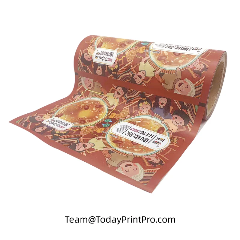 Rollo de embalaje de PE recubierto de película VM CPP laminada de papel metalizado de aluminio, suave, a prueba de humedad para uso industrial de alimentos