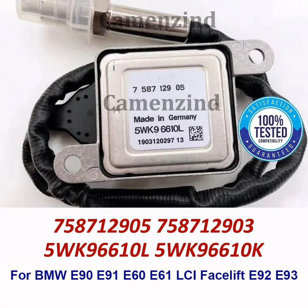 

11787587129 758712905 758712903 5WK96610L 5WK96610K NEW Nox Sensor For BMW E90 E91 E60 E61 LCI Facelift E92 E93,2 Years Warranty