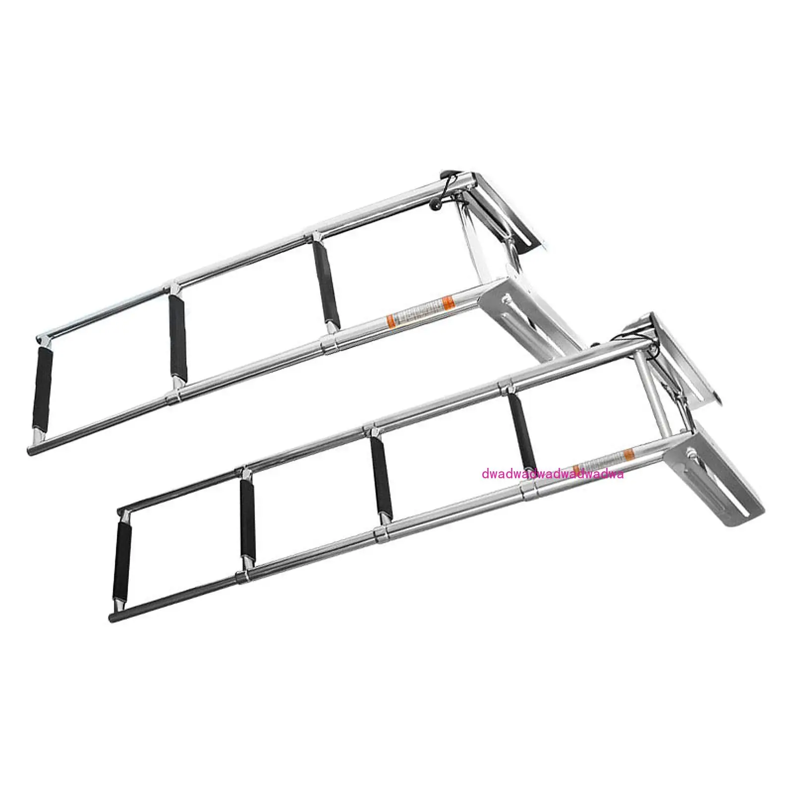 Swim Step for Boat Telescopic 316 Stainless Steel Boarding Ladder for Yacht Marine Boat Speedboat Pontoon Boat Accessories