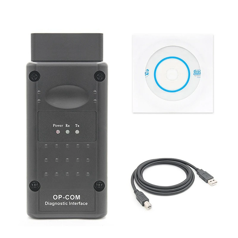 New OPCOM 2014V V1.99 FTDI FT232RQ Black ABS New OPCOM 120309A Latest Version OBD2 Op-Com / Op Com / Opcom