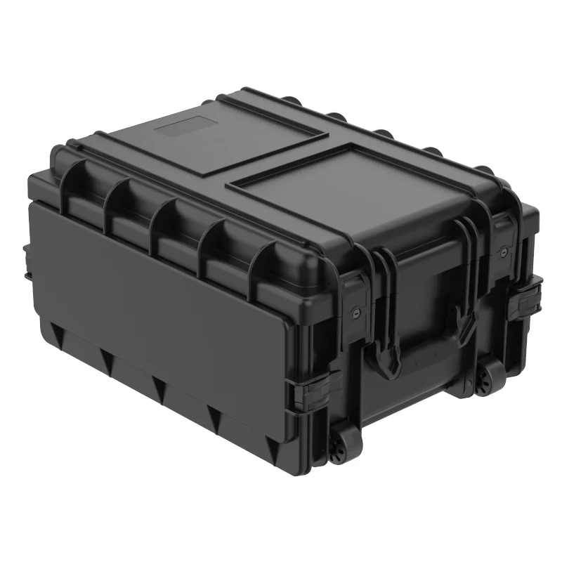 2U 3U 4U 6U Hard Plastic Rack Case Shockproof Depth Audio Equipment Case With Wheels for Amp Mixer