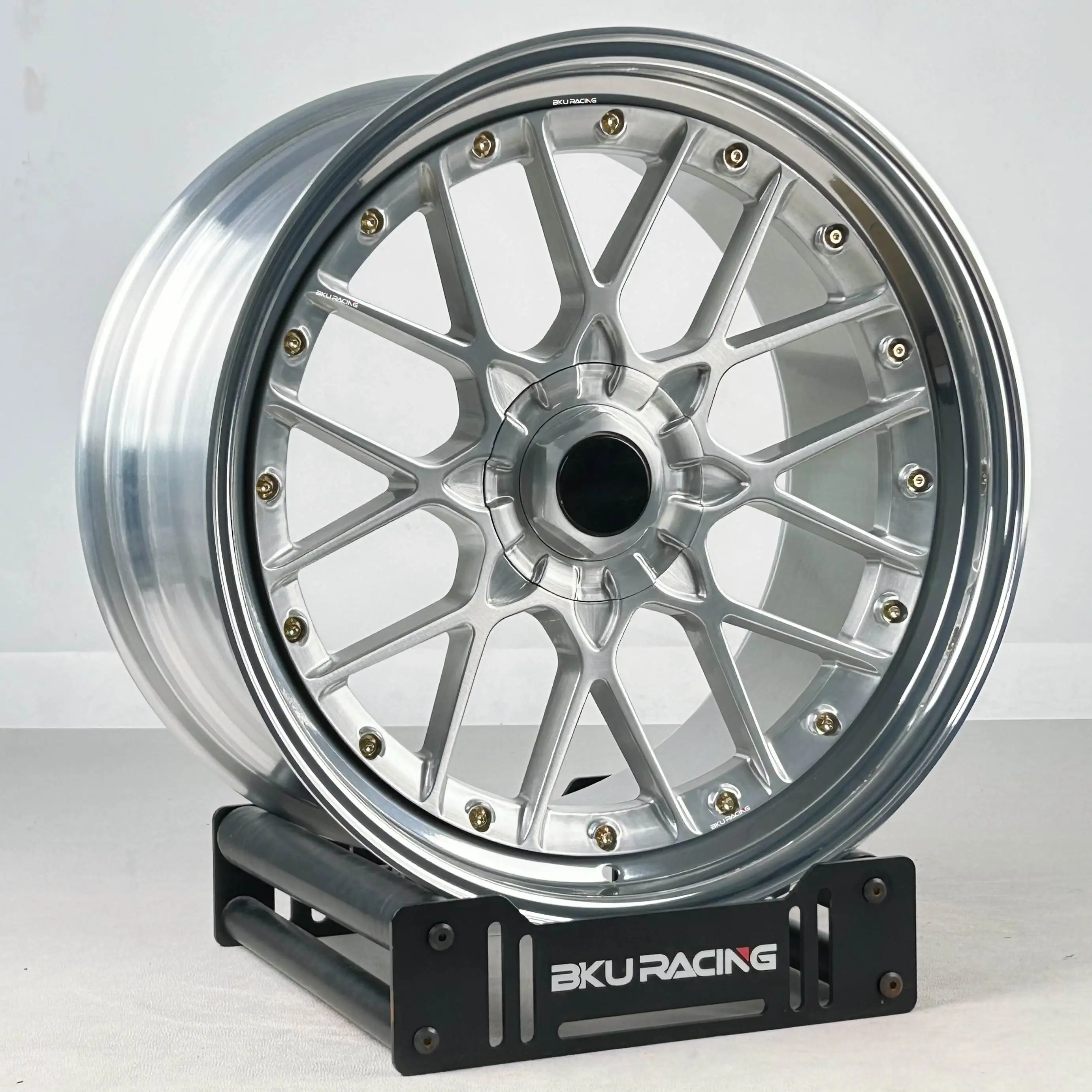 عجلات مزورة مكونة من قطعتين لبورشه 997 991 992 964 توربو 911 996 18 19 20 21 بوصة سبيكة 5x130 E88 عجلات #2