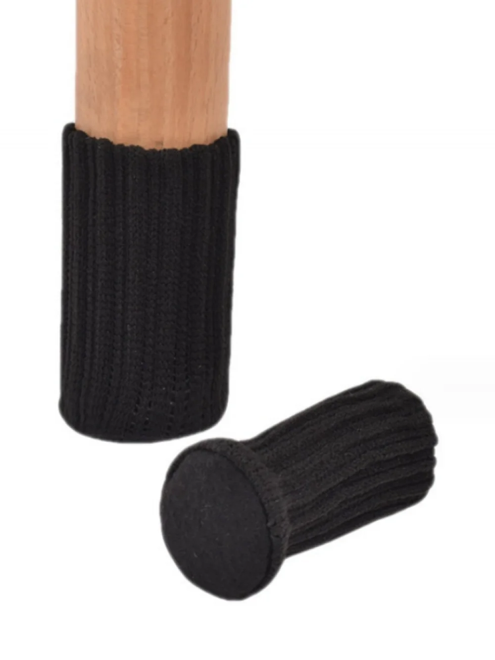 8/16PC Double-Layer Knitted Thickened Stitching round Bottom Non-Slip Table and Chair Booties Chair Stool Leg Protection Booties