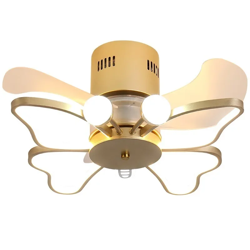 

Acrylic Iron Body Energy Saving Living Room Decoration Bedroom Decor Led Ceiling Fan Lamp Light