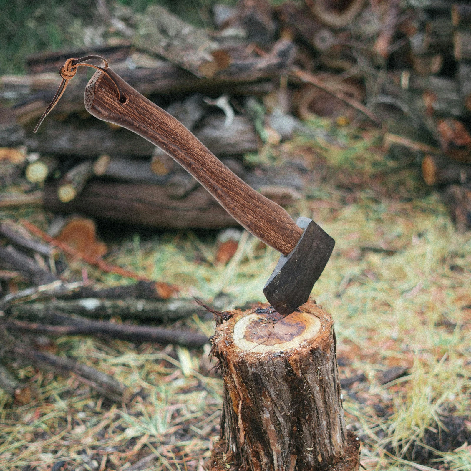 

2pcs Wood Axe Handles Sturdy Replacement Hatchet Handle Compact Ergonomic Design Fits Small Axes Camp