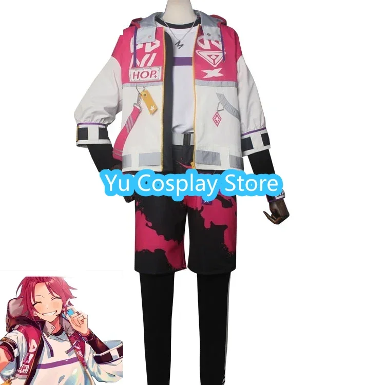 

Game Ensemble Stars Trickstar Isara Mao Cosplay Costume Fancy Party Suit Halloween Carnival Uniforms Custom Made